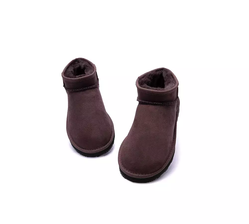 Urban UGG Australian Made Sheepskin Wool Ankle Boots Ultra Mini