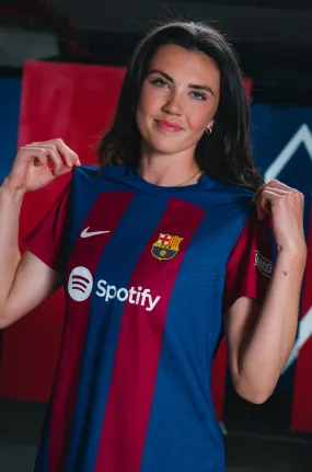 UWCL FC Barcelona Home Shirt 23/24 Player's Edition - Women - ENGEN