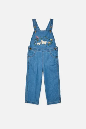 Vintage Farmyard Kids Overall