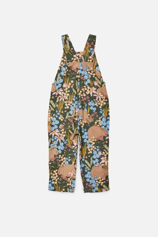 Wombat Garden Kids Overalls