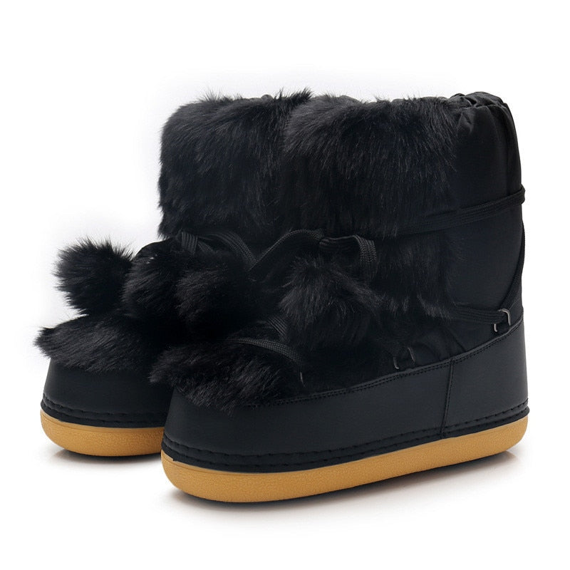 Women Winter  Fluffy Snow Boots - Kimi