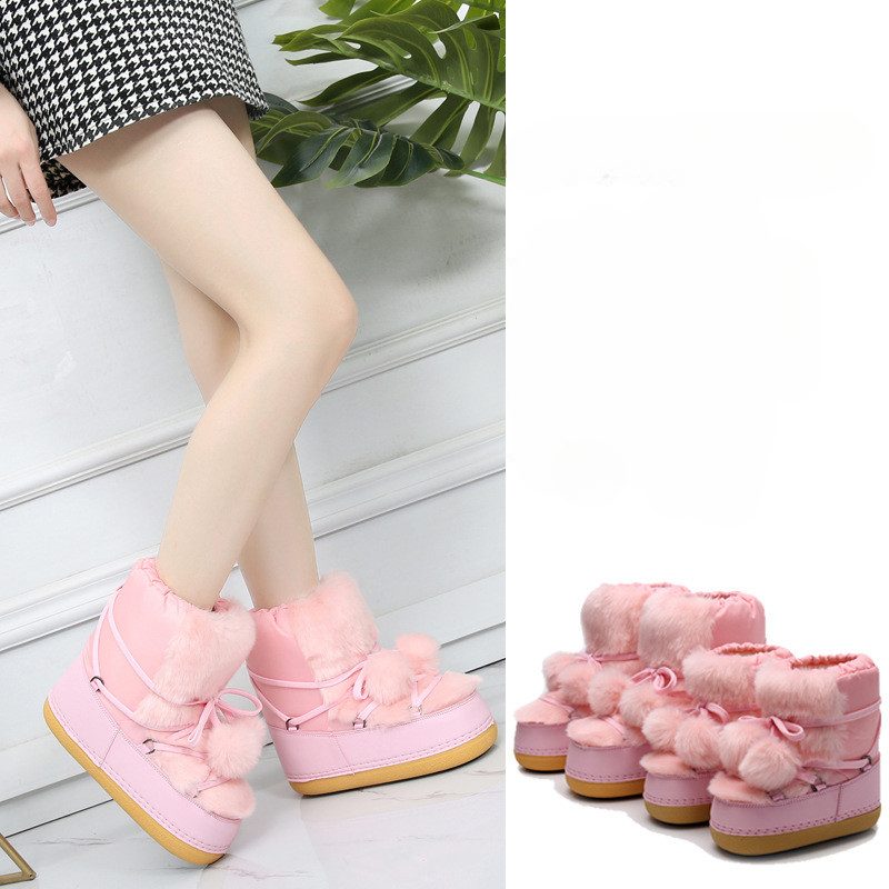 Women Winter  Fluffy Snow Boots - Kimi