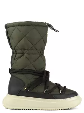 Women's Gravita Mid Boot - Black/Khaki