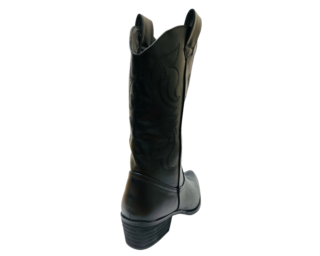 Women's Mid Calf Cowboy Embroidered Boots