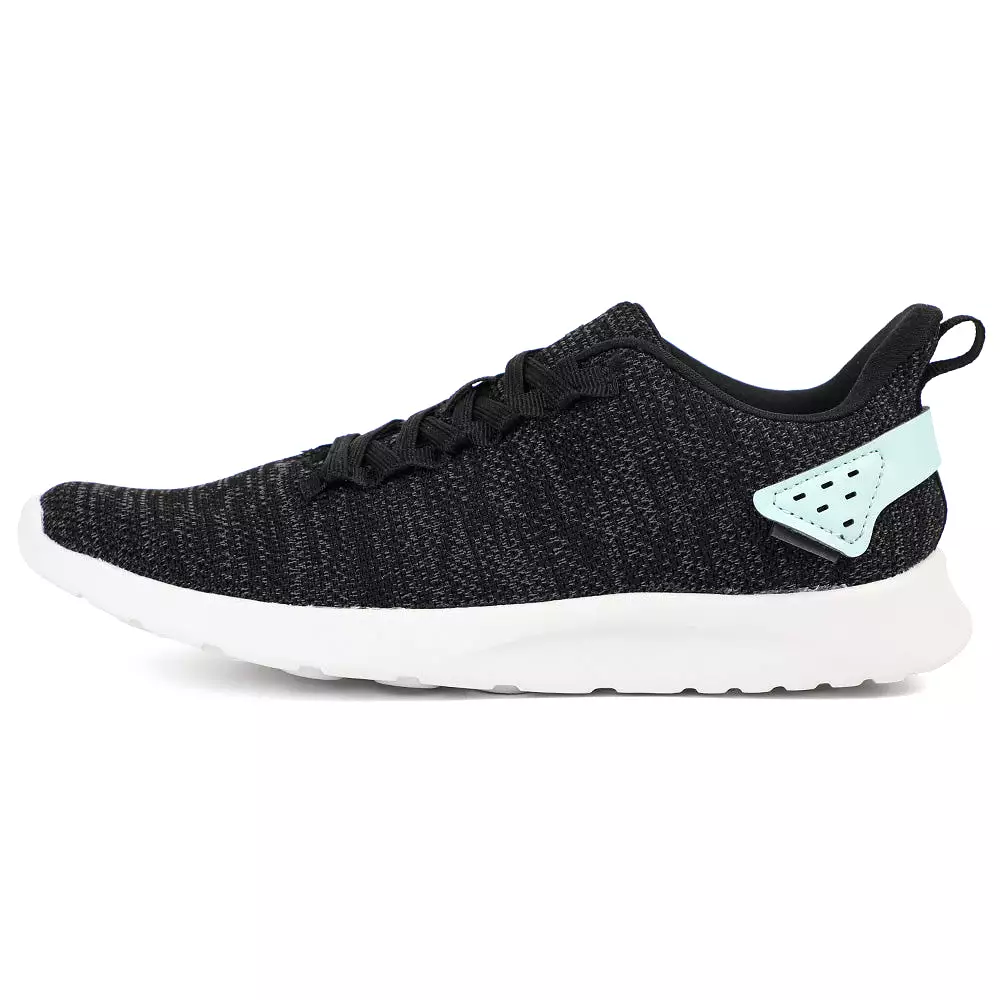 Xflow Foam Women's Slip On Walking Shoes Lightweight Casual Running Sneakers - Black White