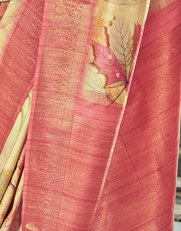 Yellow Silk Woven Sarees