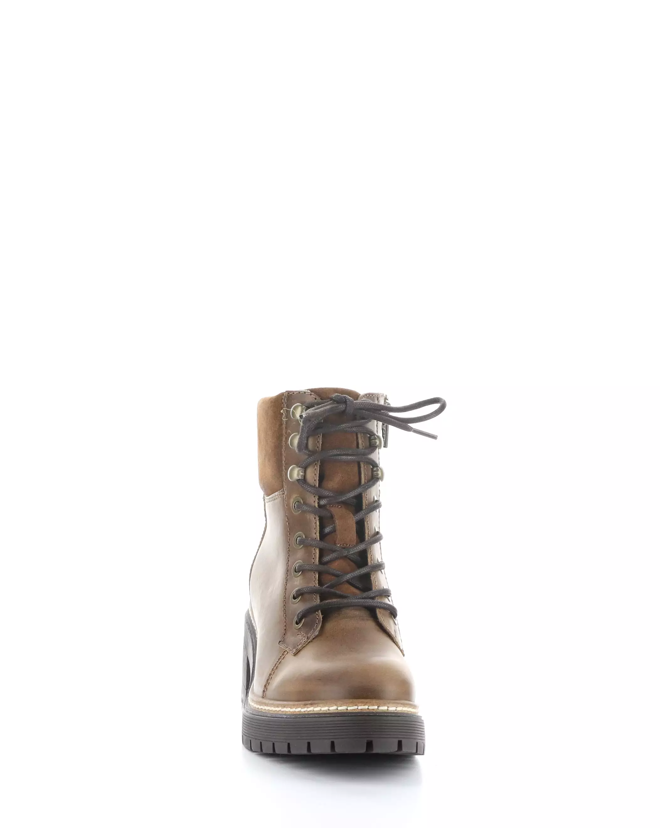 ZOA CAMEL/REDWOOD Round Toe Boots